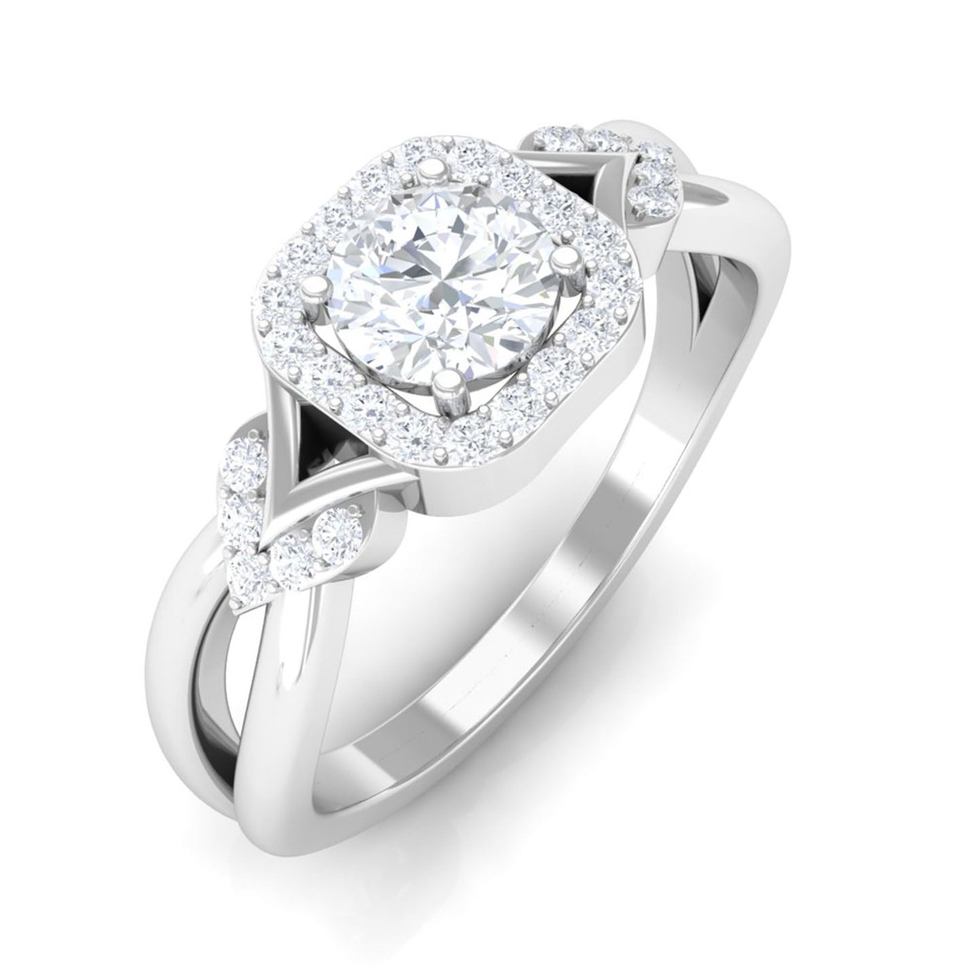 Vibrant Grown Labs-Lab Grown Diamond Engagement Ring