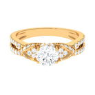 Vibrant Grown Labs-Classic Lab Grown Diamond Engagement Ring